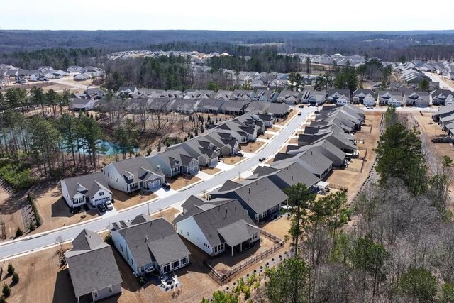 birds eye view of property featuring a residential view