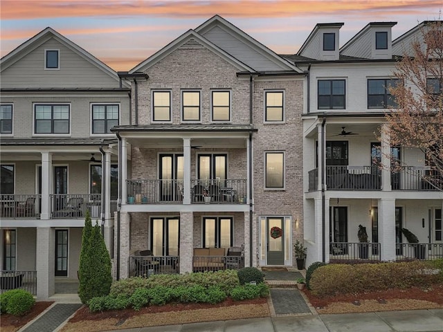 115 Harlow Cir, Roswell, GA 30076 - townhome / multi-family property featuring brick siding