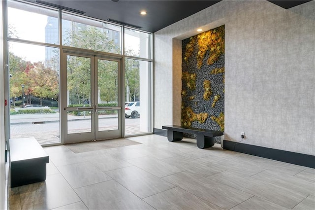 3324 Peachtree Rd NE Unit 1813, Atlanta, GA 30305 - building lobby with expansive windows