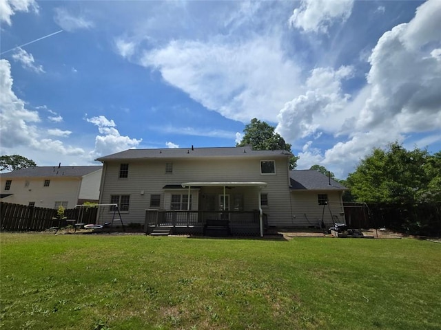 639 Royal Abbey Dr, Stone Mountain, GA 30088 - back of house featuring a wooden deck