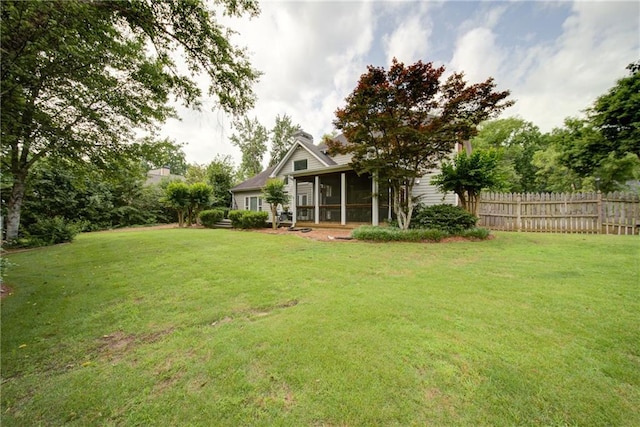 4645 Waterford Dr, Suwanee, GA 30024 - view of yard with a sunroom