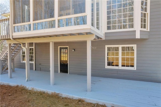 exterior space featuring a patio area