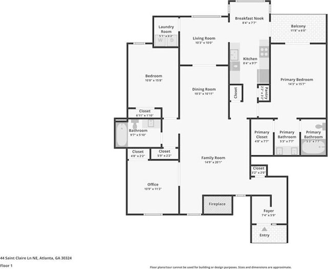 view of layout