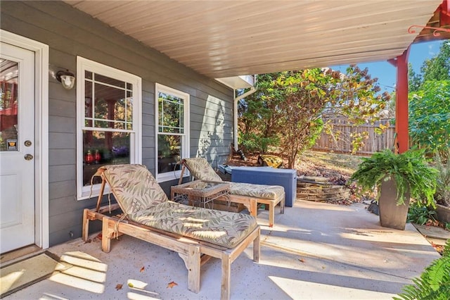 view of patio