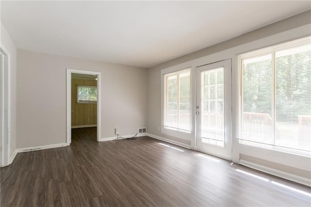 2311 Cherry Blossom Dr SW, Atlanta, GA 30331 - unfurnished room with dark wood-type flooring and baseboards