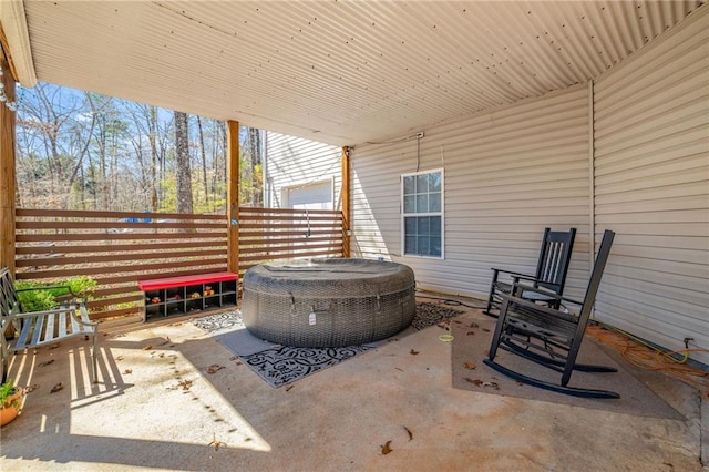 view of patio / terrace