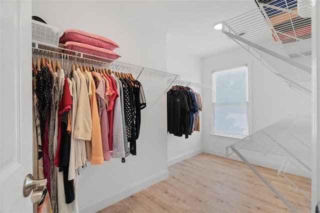 1661 Duxbury Ln NW, Kennesaw, GA 30152 - spacious closet with wood finished floors