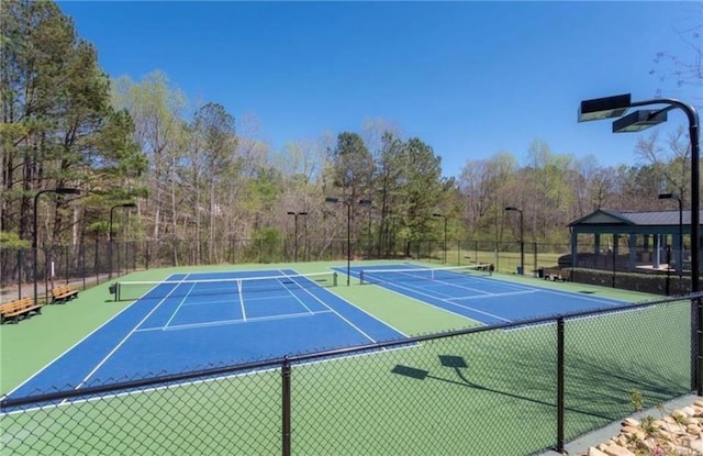 4842 Registry Dr NW, Kennesaw, GA 30152 - view of tennis court with fence and community basketball court