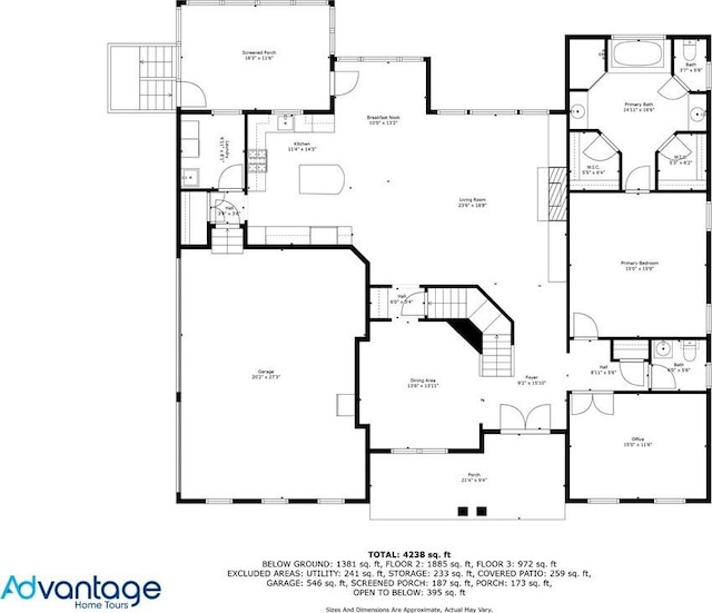 4842 Registry Dr NW, Kennesaw, GA 30152 - room layout