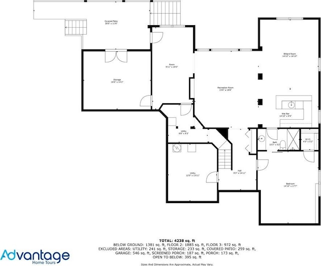 4842 Registry Dr NW, Kennesaw, GA 30152 - floor plan / room layout