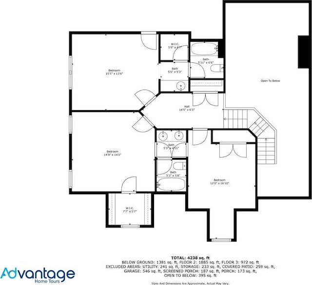 4842 Registry Dr NW, Kennesaw, GA 30152 - floor plan / room layout