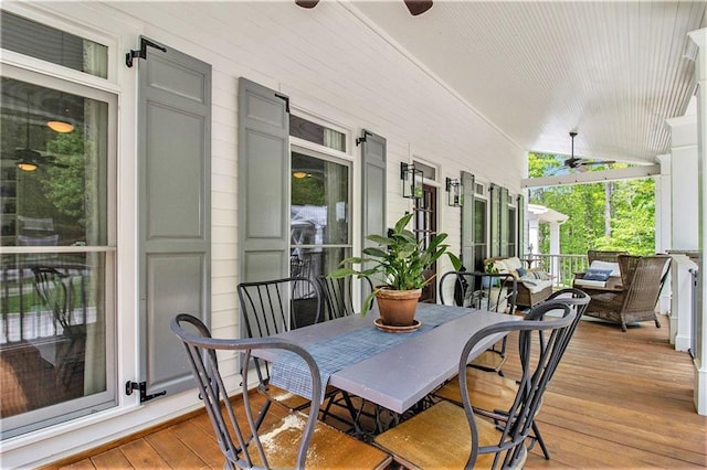 8901 Watkins Mill Rd, Winston, GA 30187 - sunroom featuring hardwood / wood-style flooring and lofted ceiling