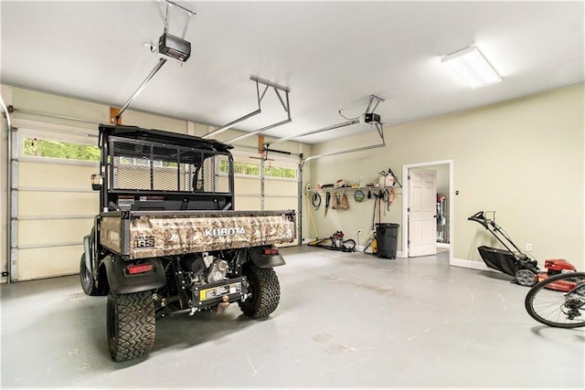 8901 Watkins Mill Rd, Winston, GA 30187 - garage with a garage door opener