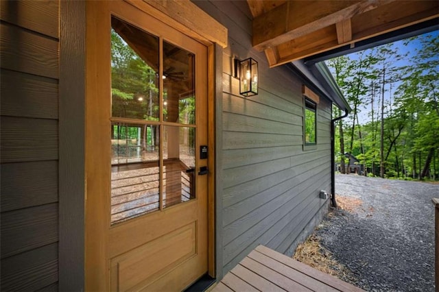 74 Cohutta Overlook Way, Blue Ridge, GA 30513 - view of exterior entry