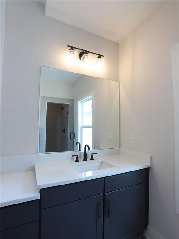 1415 Coretta Bnd, Atlanta, GA 30318 - bathroom with a stall shower and vanity