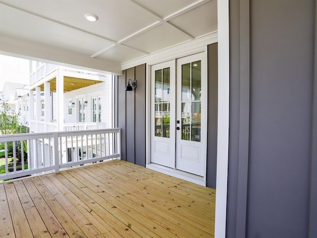1415 Coretta Bnd, Atlanta, GA 30318 - deck with french doors