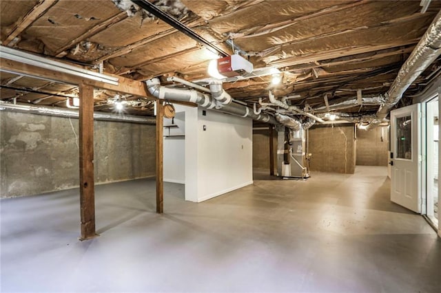 3323 Lancing Ct, Duluth, GA 30096 - unfinished below grade area featuring heating unit