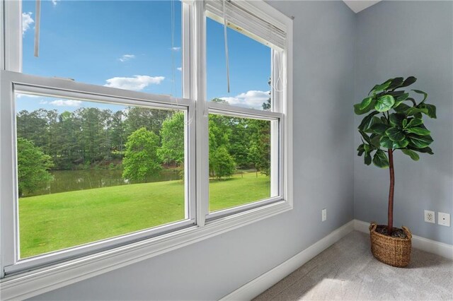 4790 Hyde Rd, Cumming, GA 30040 - interior space with baseboards and carpet