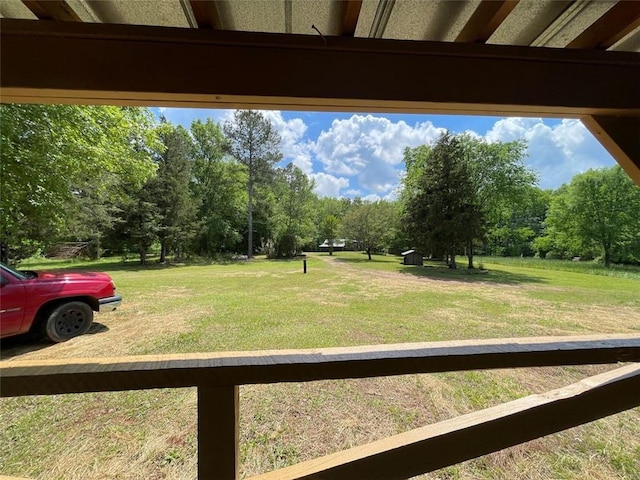 view of yard