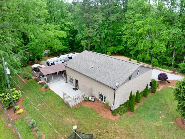 659 Creek Nation Rd, Jefferson, GA 30549 - view from above of property