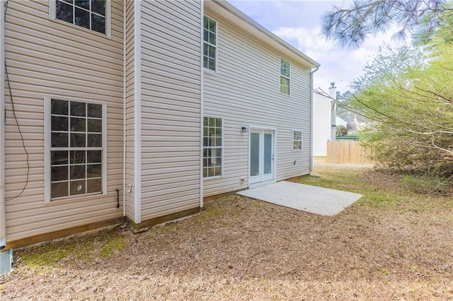 view of rear view of property