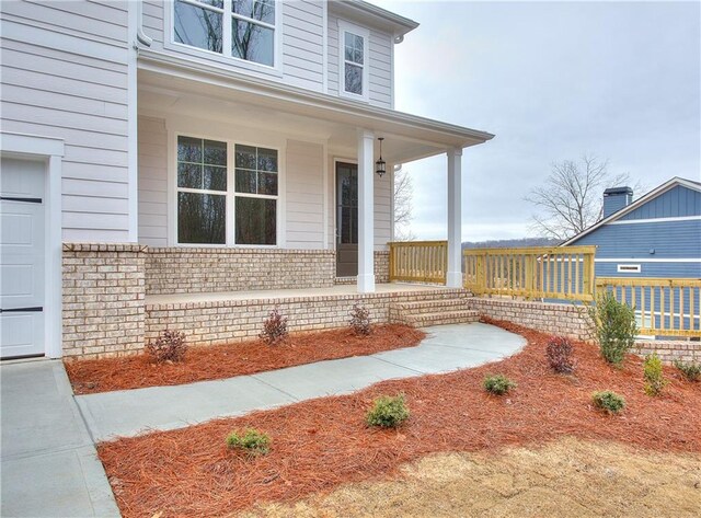 135 Applewood Way, Homer, GA 30547 - property entrance with covered porch
