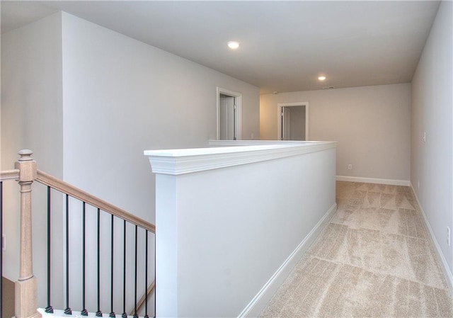 135 Applewood Way, Homer, GA 30547 - hallway featuring light colored carpet