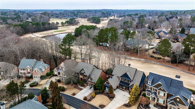 birds eye view of property featuring a residential view