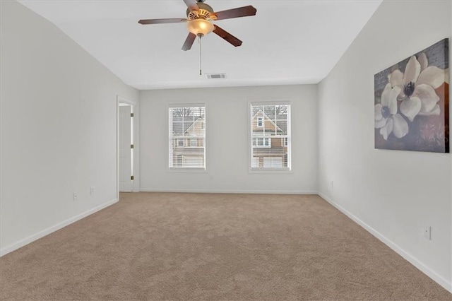 1795 Waterside Dr NW, Kennesaw, GA 30152 - carpeted spare room featuring ceiling fan