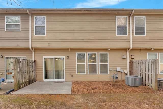 1795 Waterside Dr NW, Kennesaw, GA 30152 - back of property with central AC and a patio area
