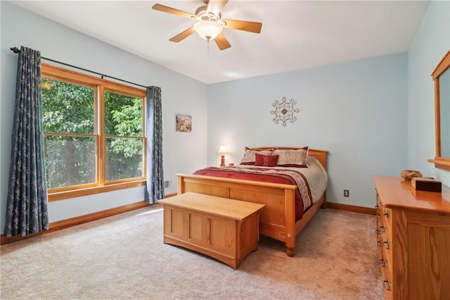 169 Robson Trl, Mcdonough, GA 30252 - bedroom featuring light carpet and ceiling fan