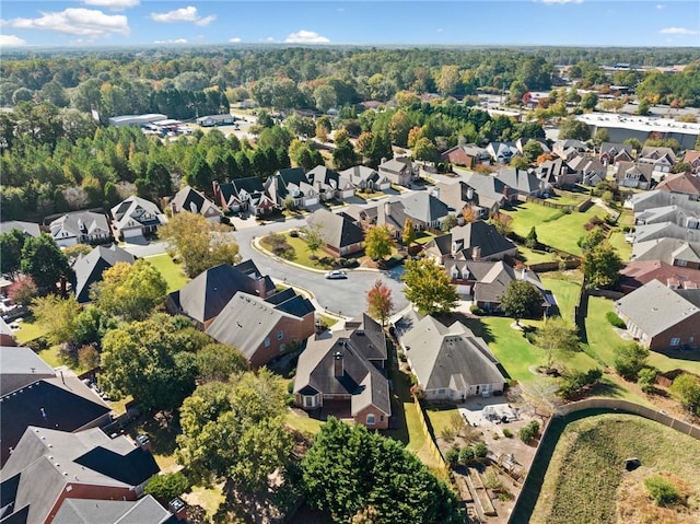 birds eye view of property featuring a residential view