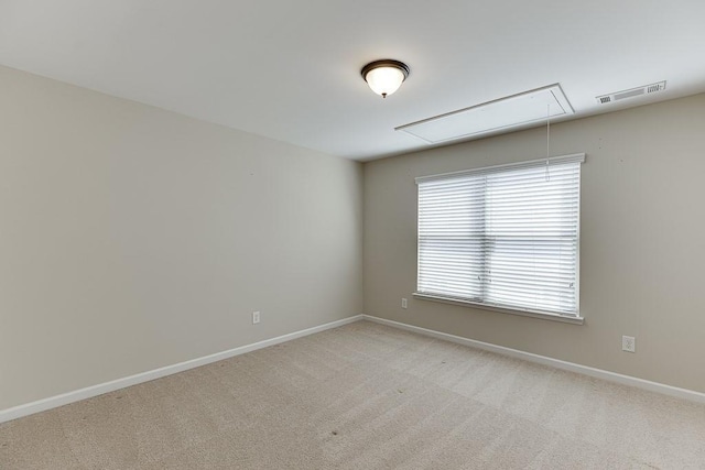 7719 Copper Kettle Way, Flowery Branch, GA 30542 - unfurnished room featuring attic access and light colored carpet