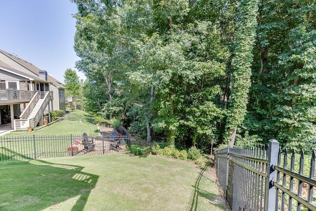 7719 Copper Kettle Way, Flowery Branch, GA 30542 - view of fenced backyard