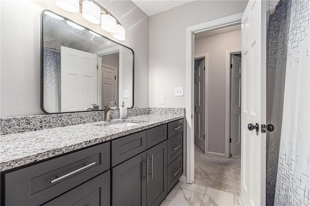 115 Winding River Dr Unit B, Atlanta, GA 30350 - bathroom with vanity