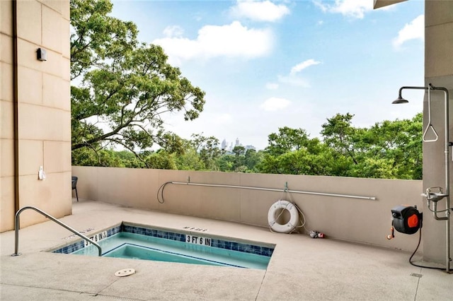 2881 Peachtree Rd NE Unit 1202, Atlanta, GA 30305 - view of swimming pool featuring a community hot tub