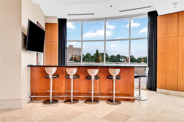 2881 Peachtree Rd NE Unit 1202, Atlanta, GA 30305 - community bar area with light tile patterned flooring
