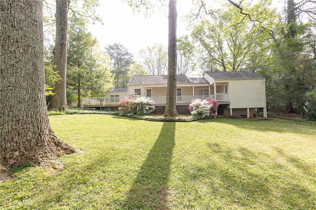 70 Mount Paran Rd NE, Atlanta, GA 30342 - back of house featuring a yard and a deck