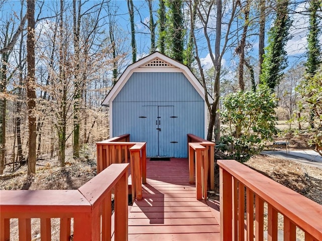 2466 Thrasher Rd, Buford, GA 30519 - view of wooden deck