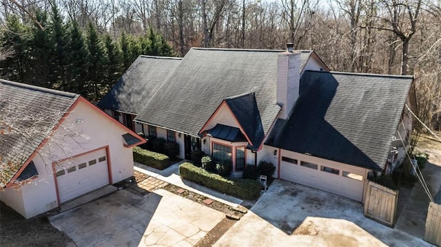5479 Dorsett Shoals Rd, Douglasville, GA 30135 - view from above of property