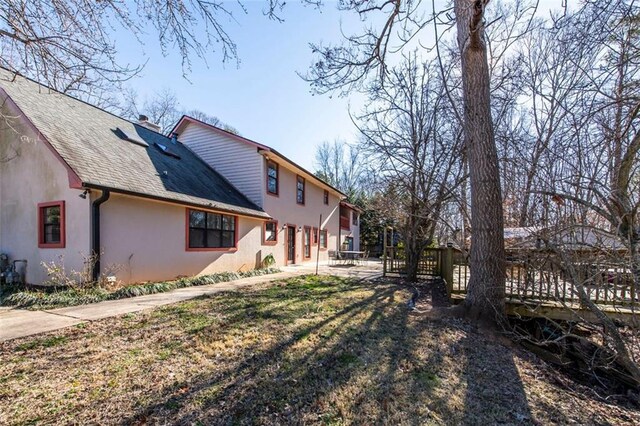 5479 Dorsett Shoals Rd, Douglasville, GA 30135 - view of yard with a patio and fence