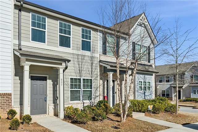 view of townhome / multi-family property