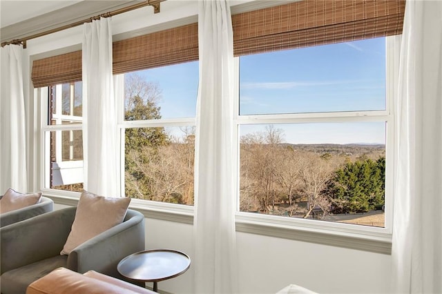 sunroom with a wealth of natural light