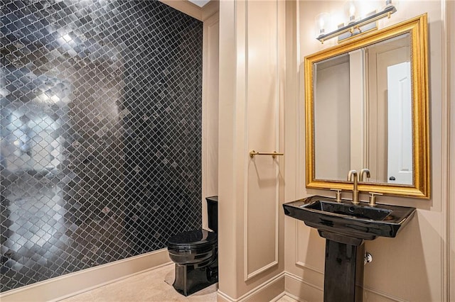 bathroom with toilet