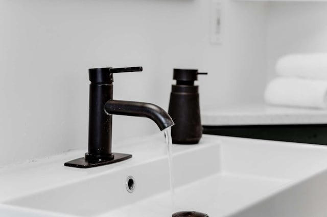 room details featuring sink