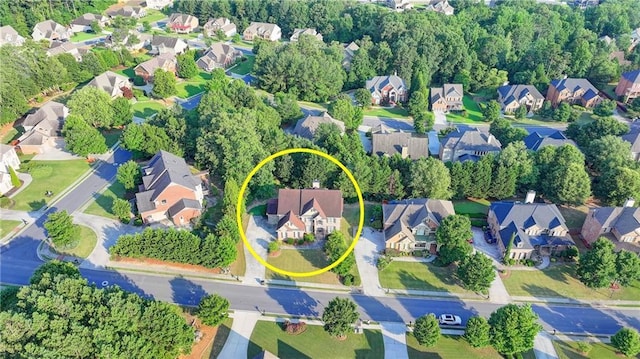 1755 Riverpark Dr, Dacula, GA 30019 - aerial overview of property's location featuring nearby suburban area