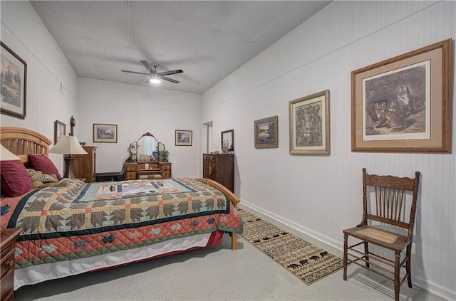 354 Starcross Ln, Jasper, GA 30143 - bedroom featuring baseboards and ceiling fan