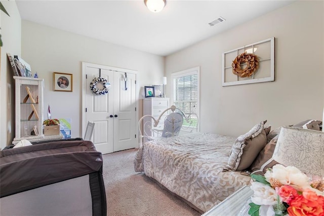 466 Sweet Apple Ln, Buford, GA 30518 - bedroom with carpet flooring and a closet