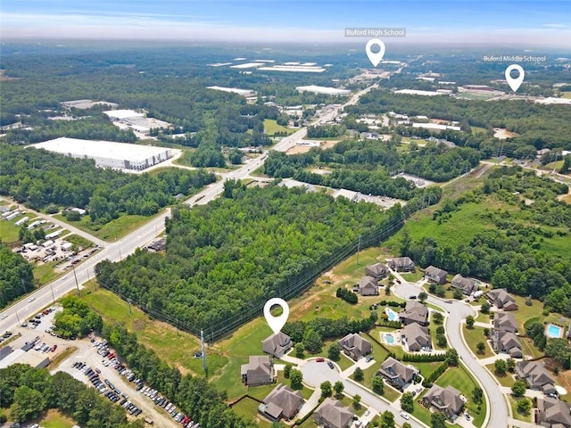 466 Sweet Apple Ln, Buford, GA 30518 - aerial view of property's location