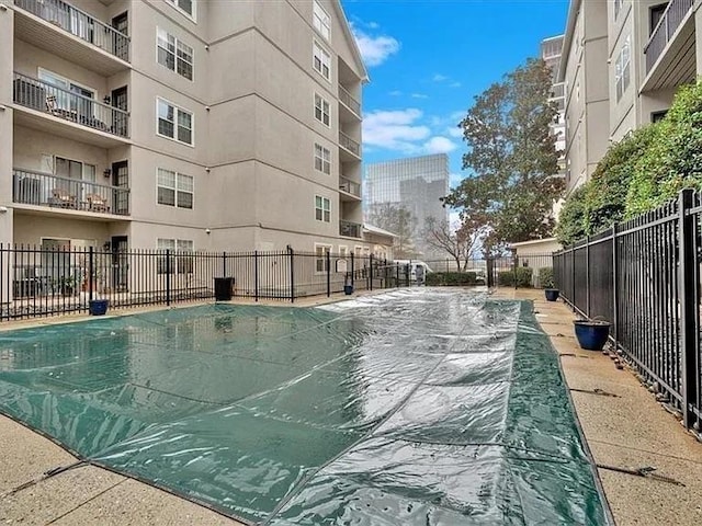 1075 Peachtree Walk NE Unit A519, Atlanta, GA 30309 - view of pool with fence